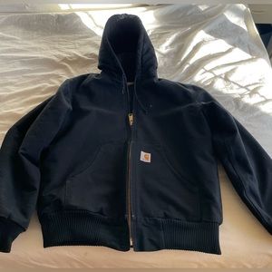 Black Carhartt coat